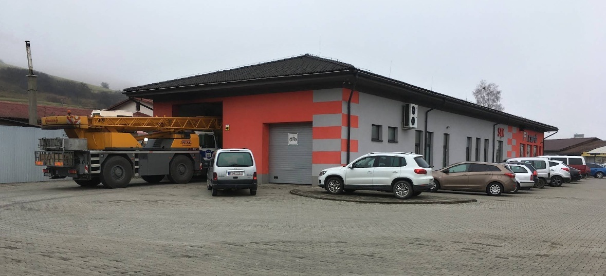 STK Tvrdošín - Areál a parkovisko